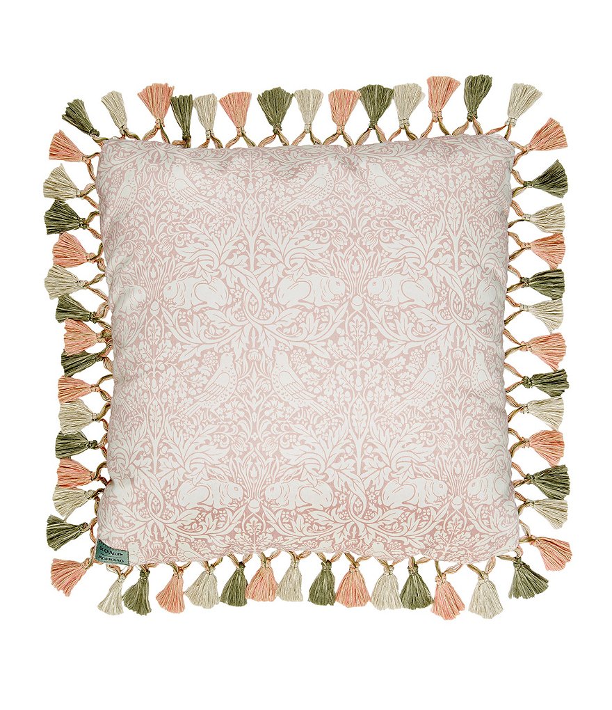 Edgehill Collection Hand-Woven Rattan Market Basket