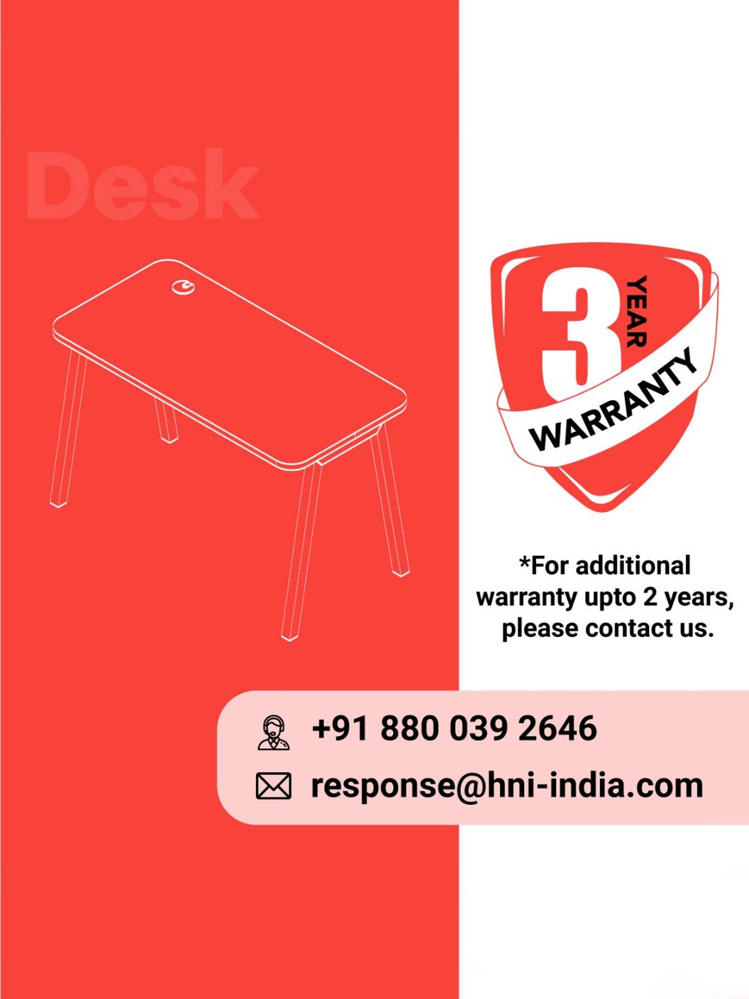 HNI India OFM Essentials Black Leather Executive Side Chair