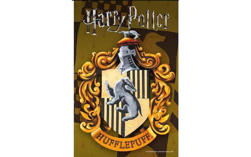 NMR Distribution Harry Potter House Hufflepuff 150 Piece Micro Jigsaw Puzzle In Tube