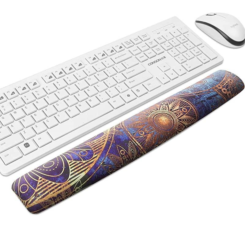 Gel Firm Soft Keyboard Wrist Support Pad, Ergonomic Latest Custom Non-Slip Design Keyboard Pad