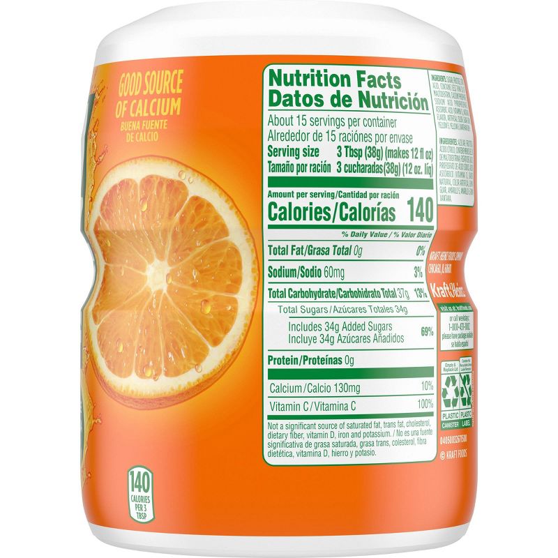 Tang Orange Drink Mix - 20oz