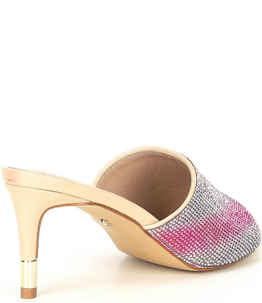 Carvela Great Ombre Glitz Detail Dress Mules