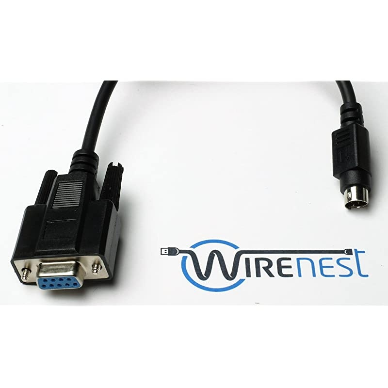 3ft VISCA PTZ Camera Control Cable for Sony EVI/BRC/SRG Series RS232 8 Pin Mini DIN to DB9F Serial