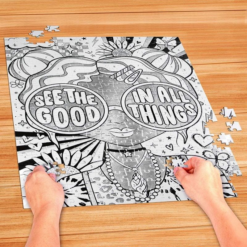 Fashion Angels Fashion Angels See The Good Coloring Puzzle