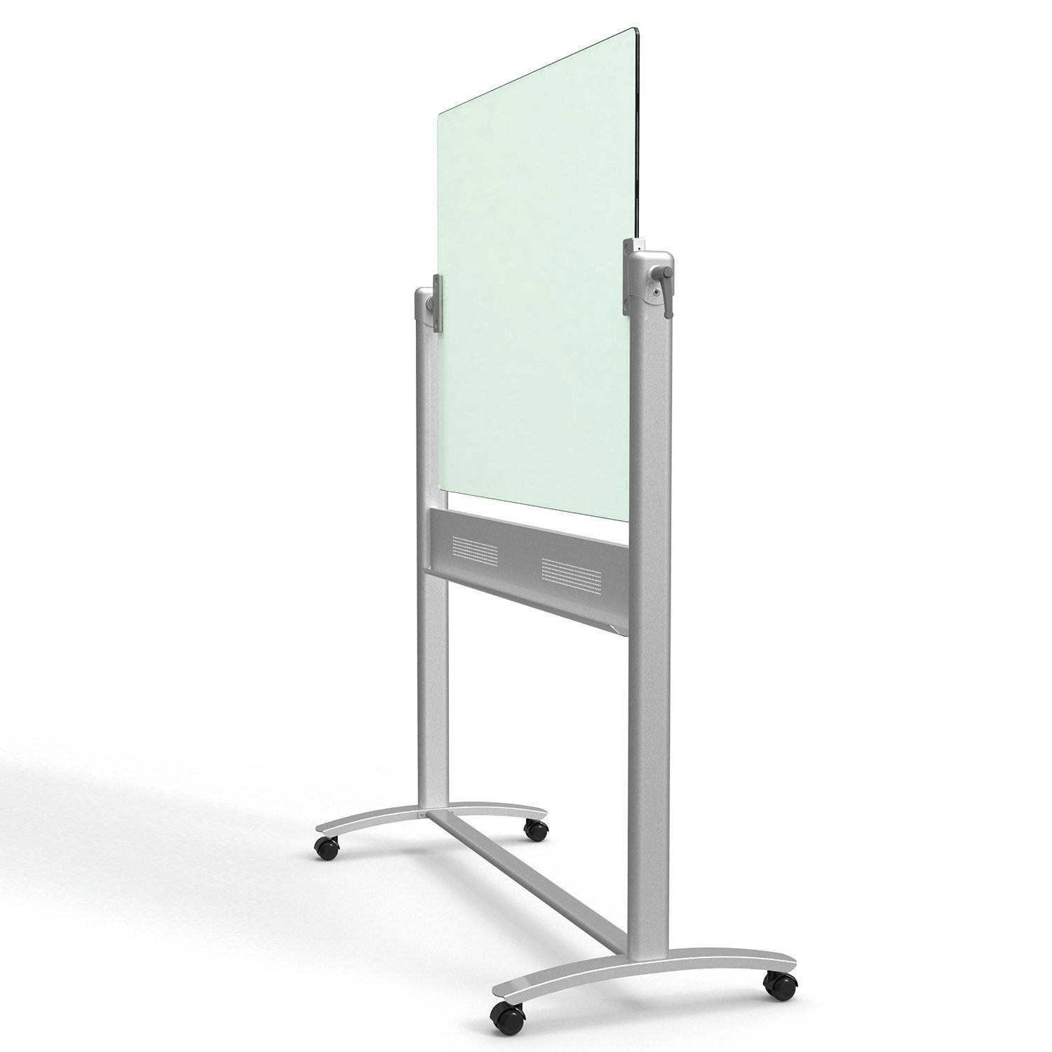 Quartet Infinity Glass Magnetic Dry Erase Mobile Easel, 4 X 3-Feet