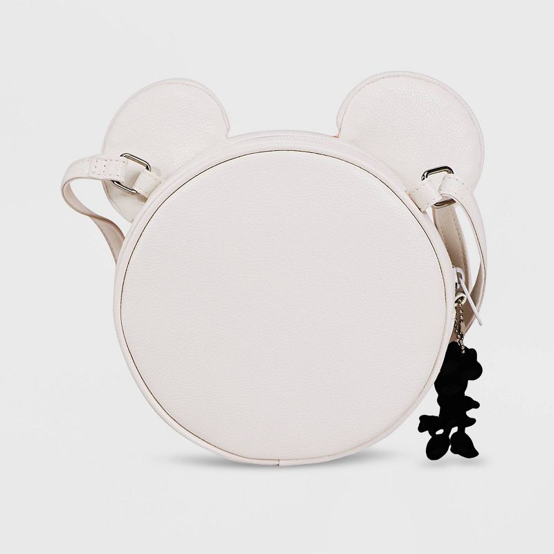 Girls' Disney Minnie Mouse Crossbody Bag - White - Disney Store