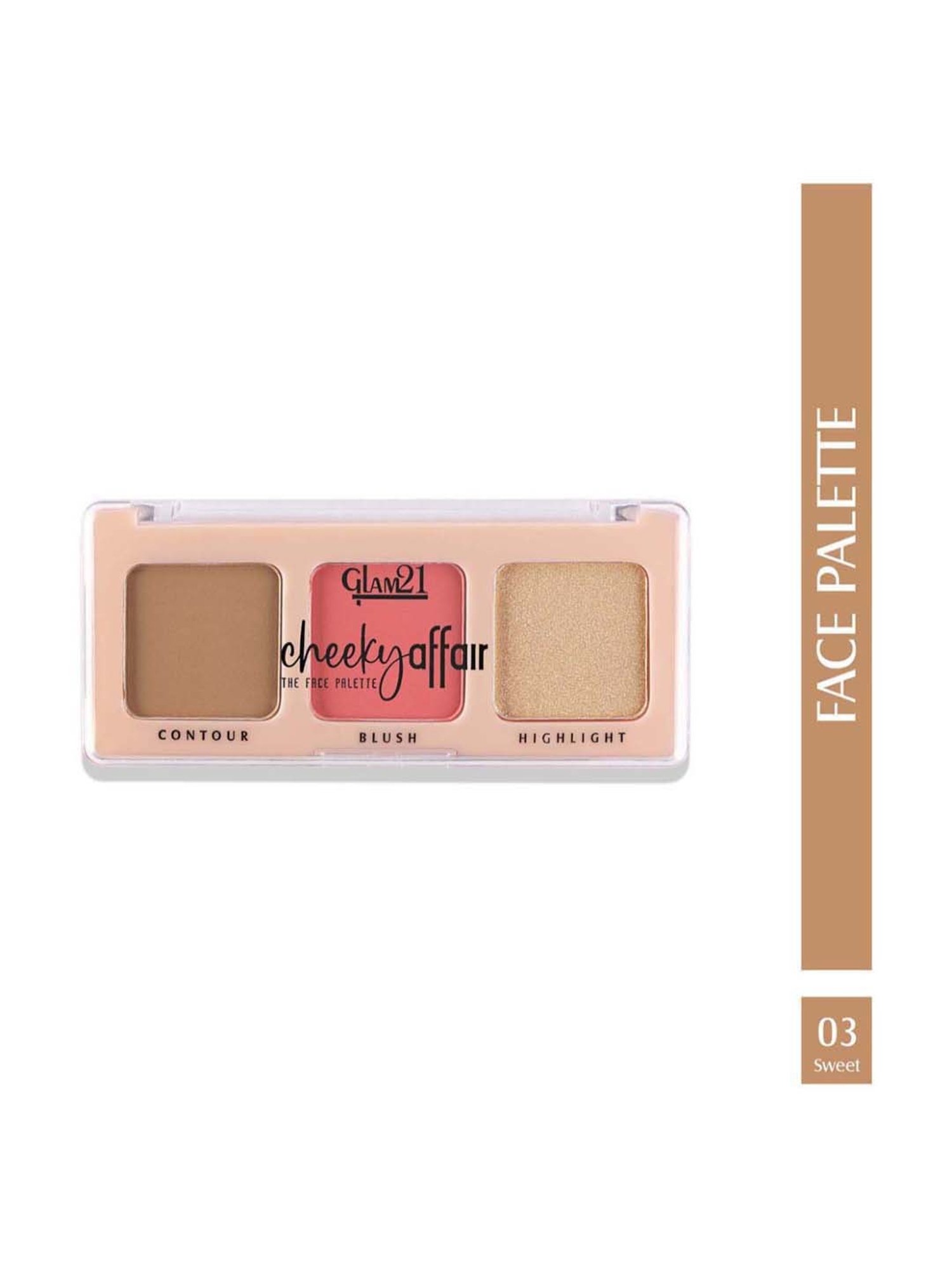 Glam21 Cheeky Affair the Face Palette 03 Sweet - 8.6 gm