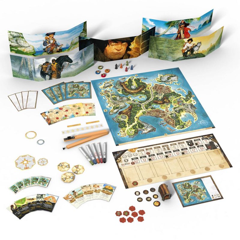 Matagot Treasure Island Board Game