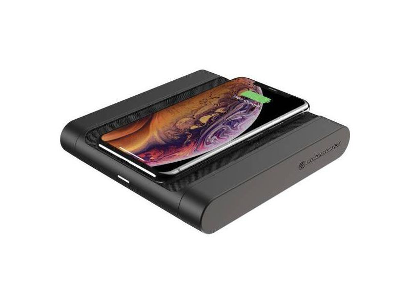 Scosche Baselynx 18W Qi WirelessCharging Pad – Black