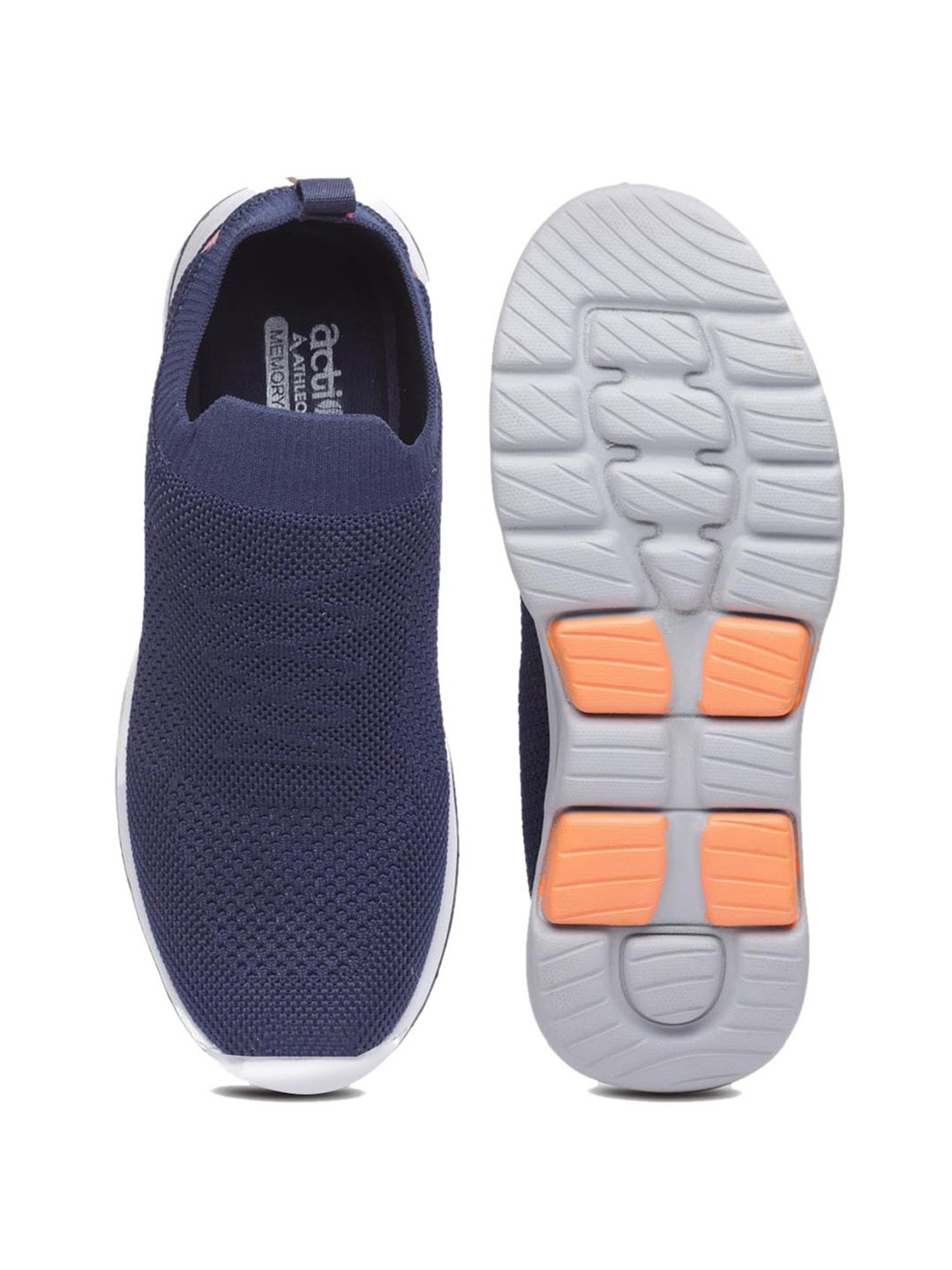 Action Men's Navy Running Shoes