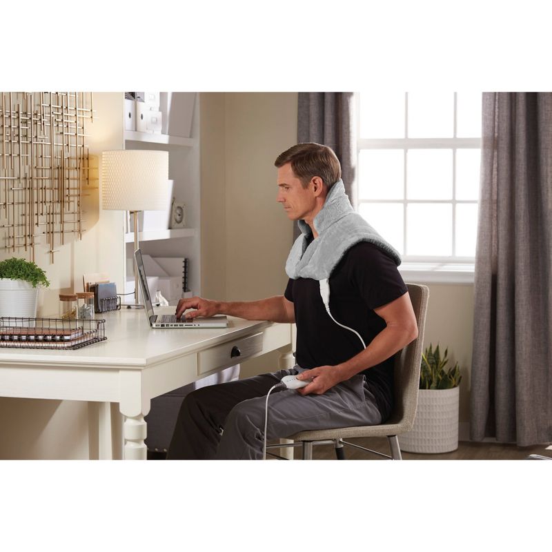 Sunbeam Renue Neck Wrap - Gray