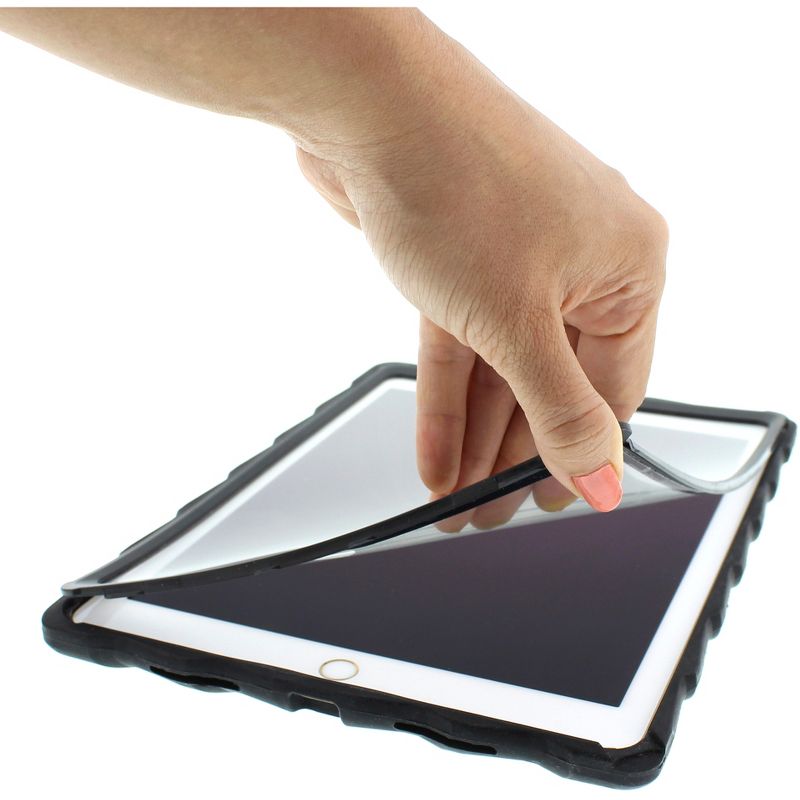 Gumdrop Drop Tech Case for iPad (2017) - Black, Smoke, Transparent - For Apple iPad (5th Generation) Tablet - Smoke