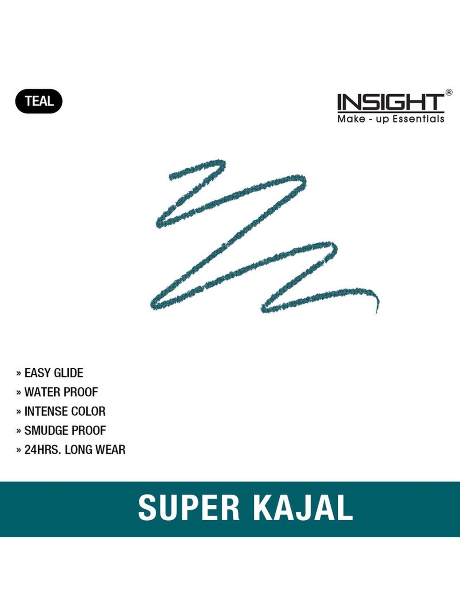 Insight Cosmetics Super Kajal Teal - 1.7 gm
