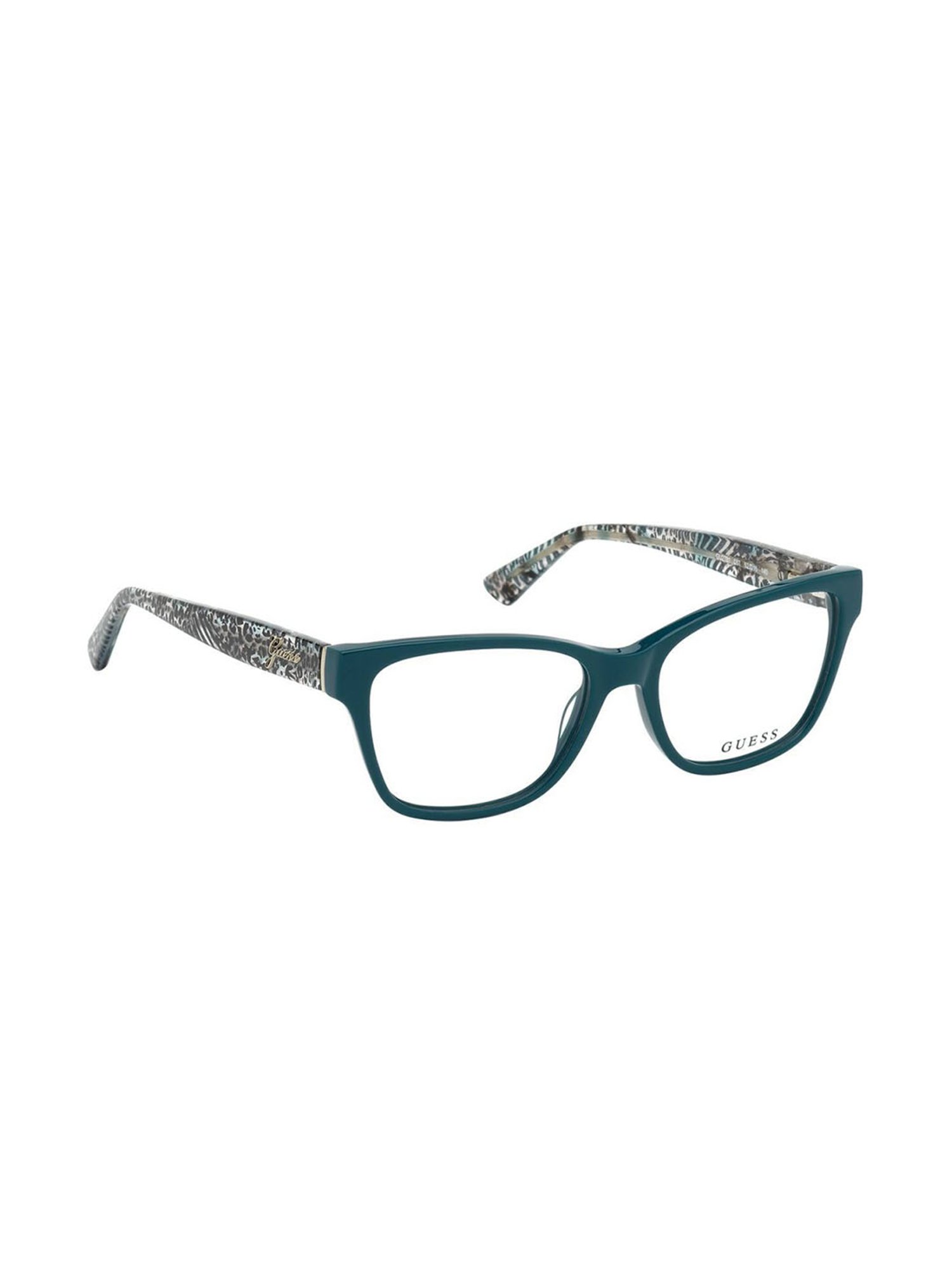 Guess Green Wayfarer Eye Frames for Women