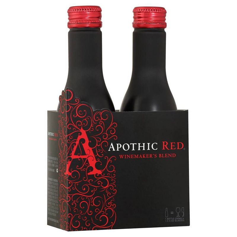 Apothic Red Blend Wine - 2pk/250ml Bottles