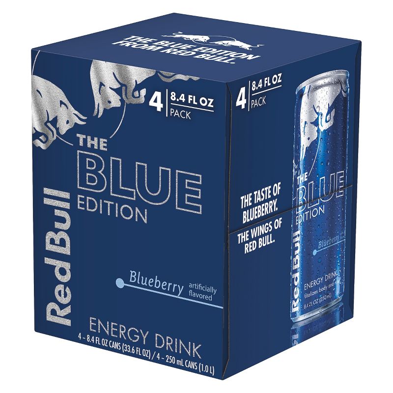 Red Bull Blueberry Energy Drink - 4pk/8.4 fl oz Cans