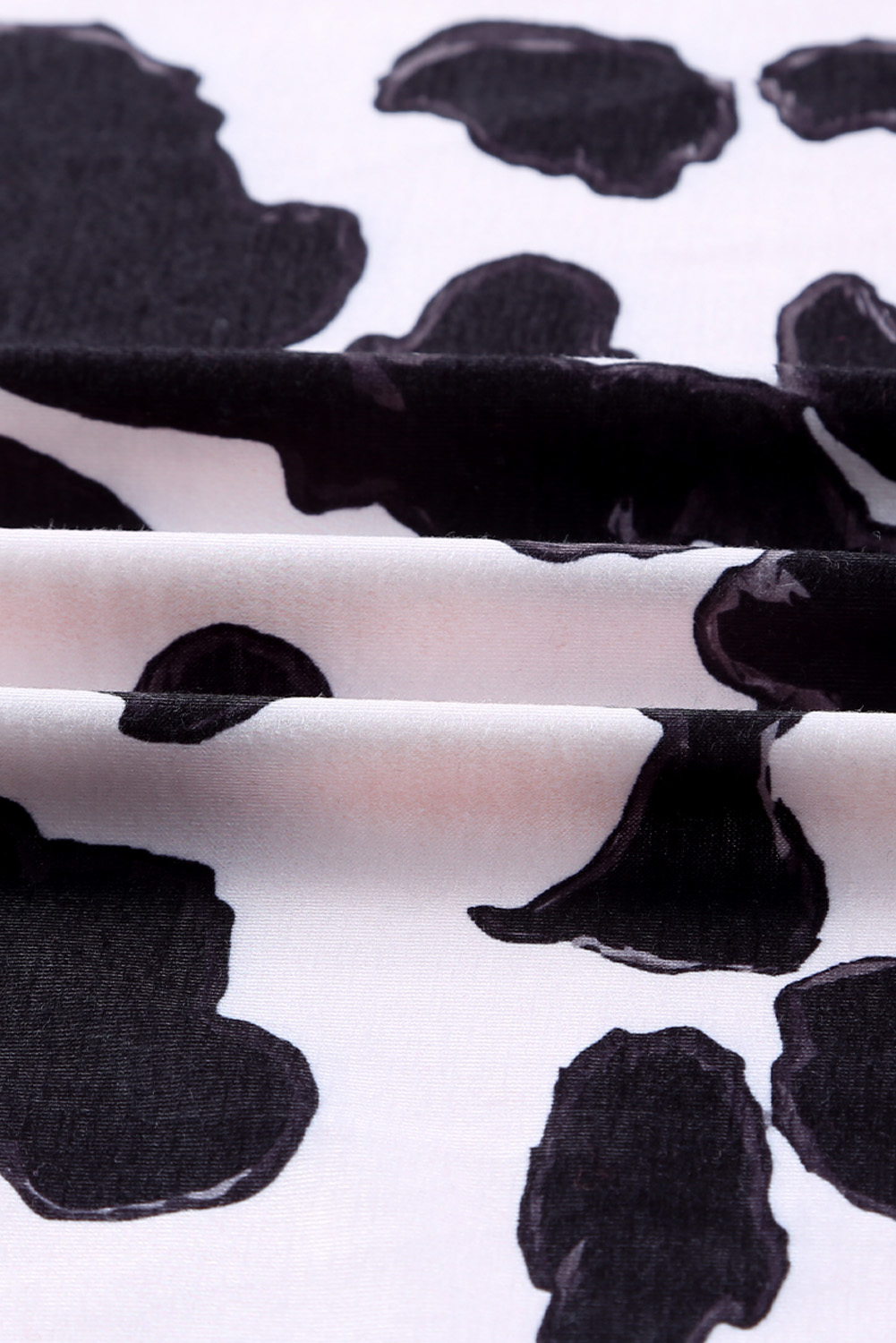 Karen Kane Long Sleeve Asymmetrical Hem Round Neck Sweater