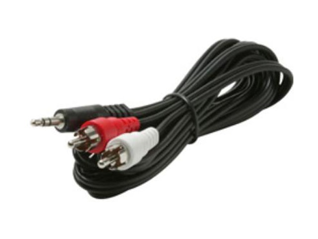 STEREN 255-045 6ft. Y-Cable Audio Adapters
