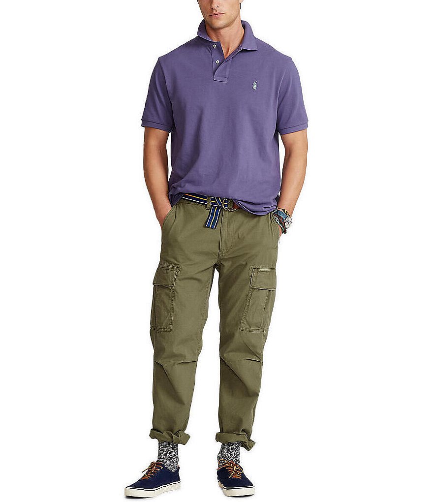 Polo Ralph Lauren Classic-Fit Solid Mesh Polo Shirt