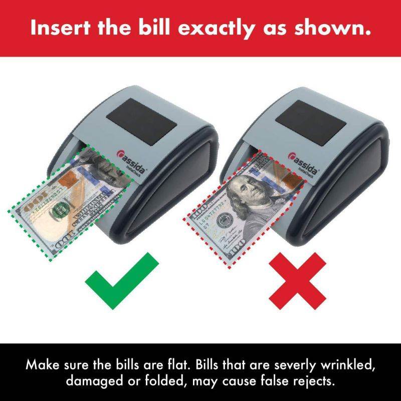 Cassida Small Footprint Easy Read Automatic Counterfeit Detector