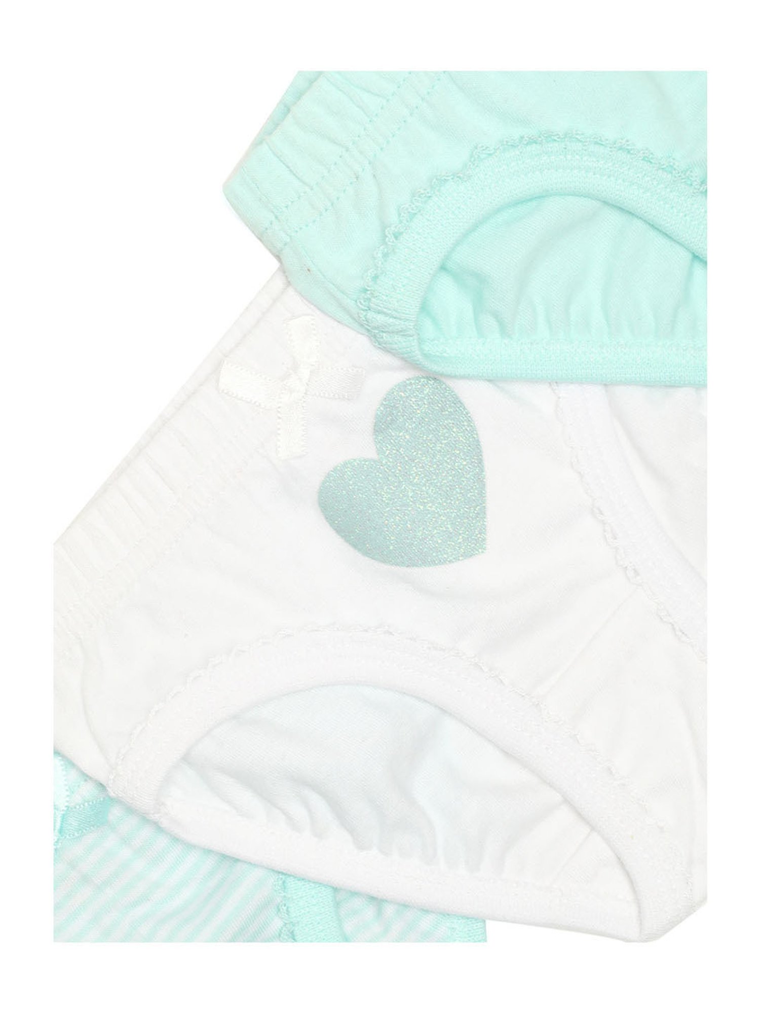 MiArcus Kids Multicolor Striped Briefs (Pack Of 3)