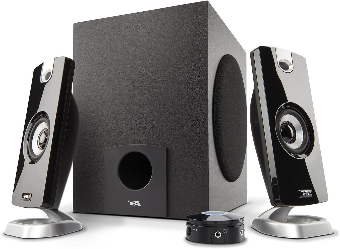 2.1 Subwoofer Speaker System with 18W of Power &ndash; Great for Music, Movies, Gaming, and Multimedia Computer Laptops