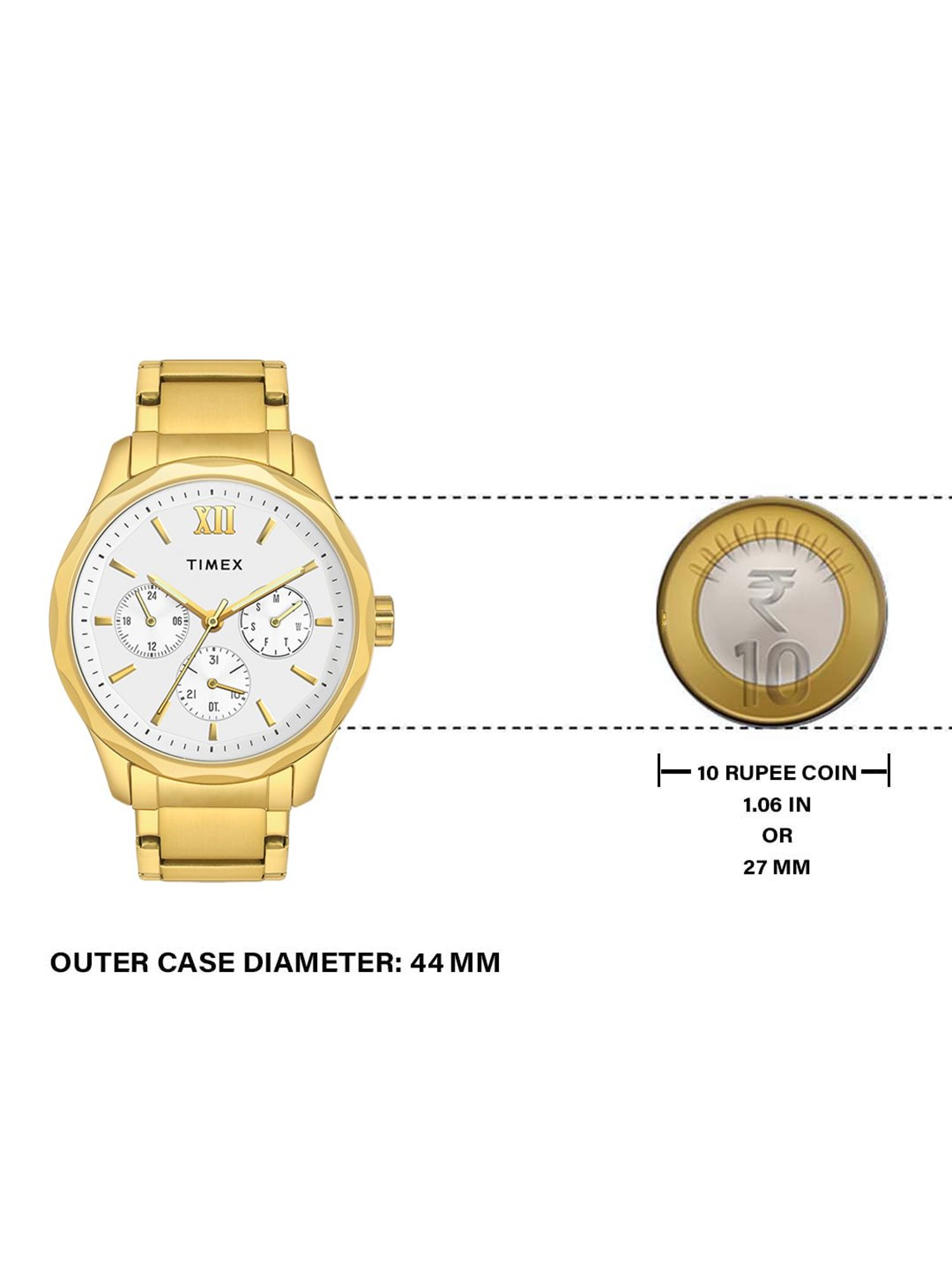 Timex TW00PR277 Lagan Pairs Analog Couples Watch