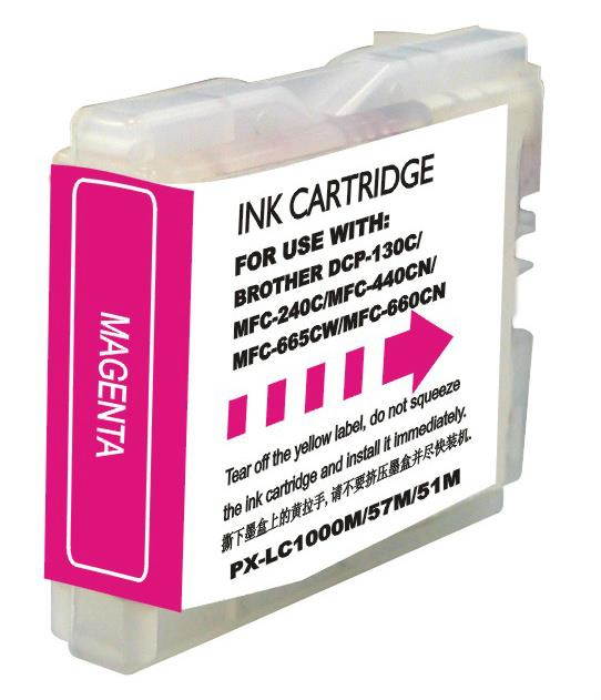HouseofToners&copy; Compatible Ink Cartridge for Brother LC51M: (1 Magenta)