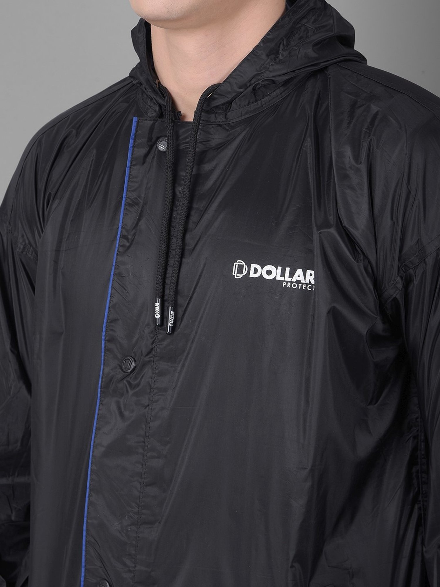 Wildcraft Red & Maroon Regular Fit Colour Block Rainwear Jacket