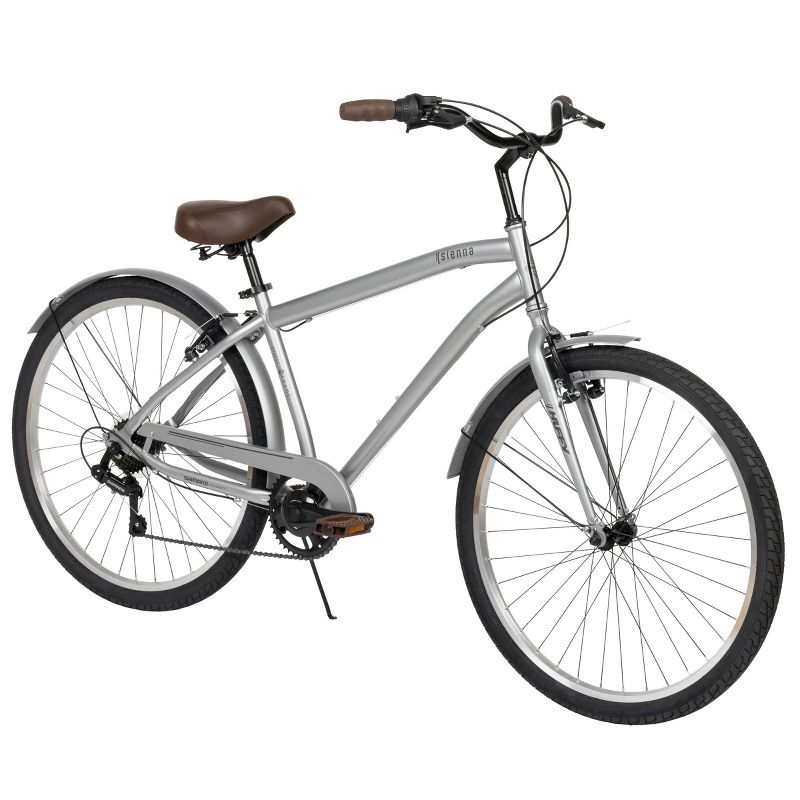 Huffy Men's Sienna 27.5" Comfort Hybrid Bike - Silver