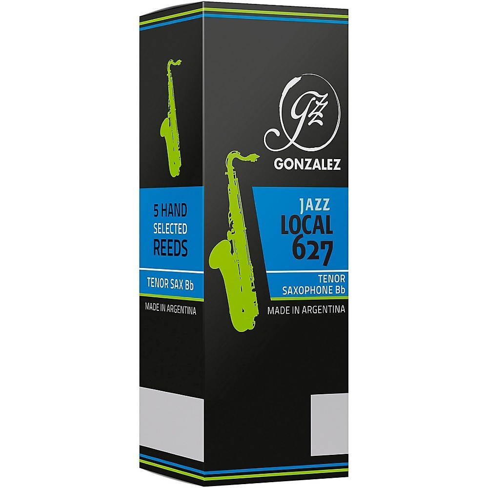 Gonzalez Local 627 Tenor Saxophone Reeds Box of 5 Strength 2.5