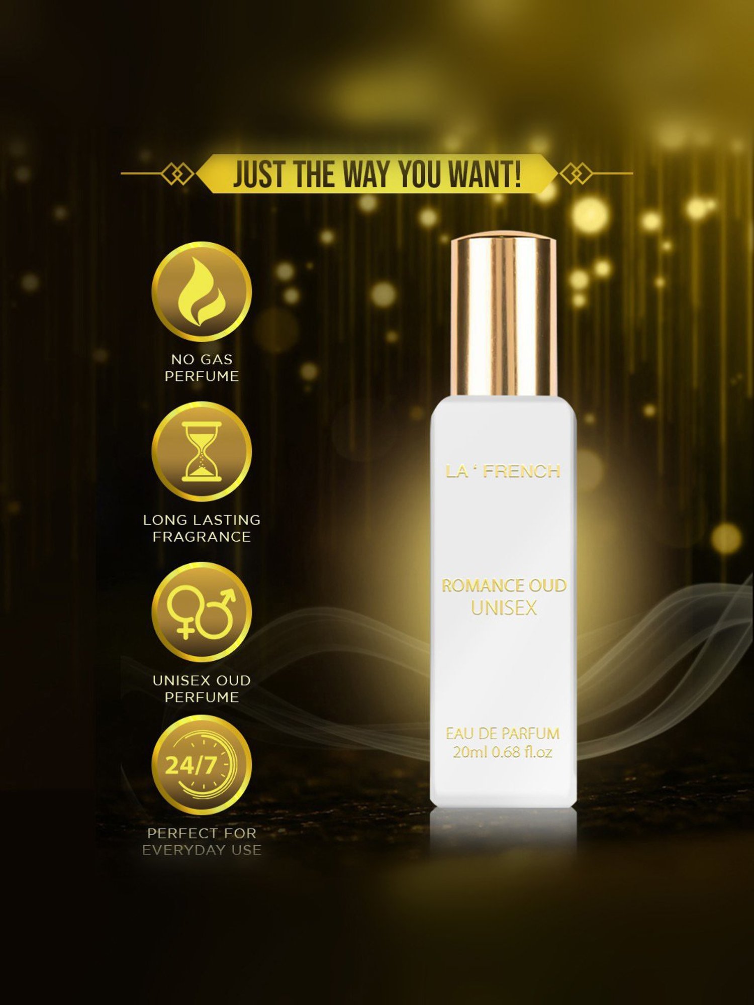 La'french Romance Oud Eau de Parfum - 20 ml