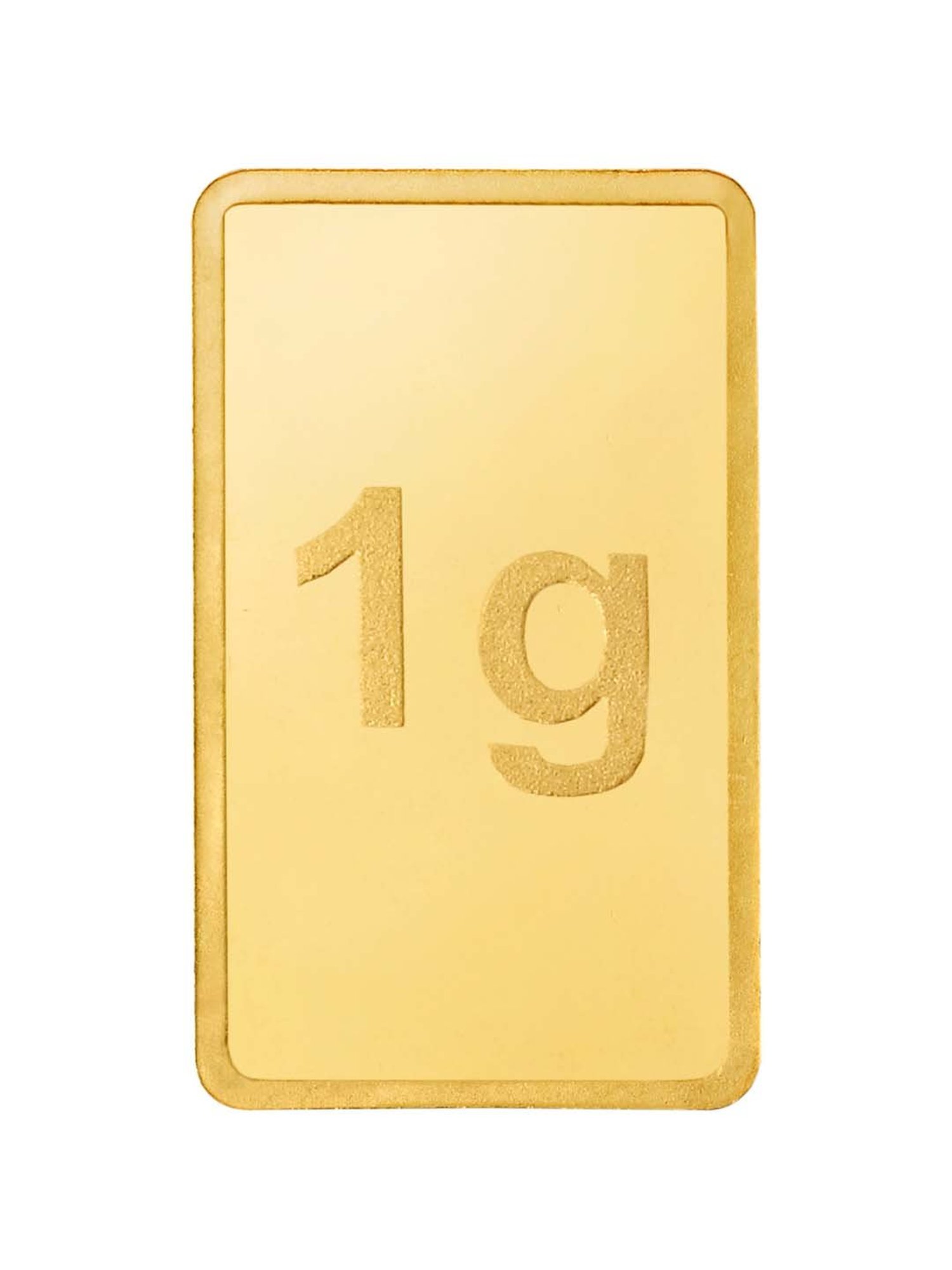 Bangalore Refinery 24k (999.9) 1gm Gold Bar