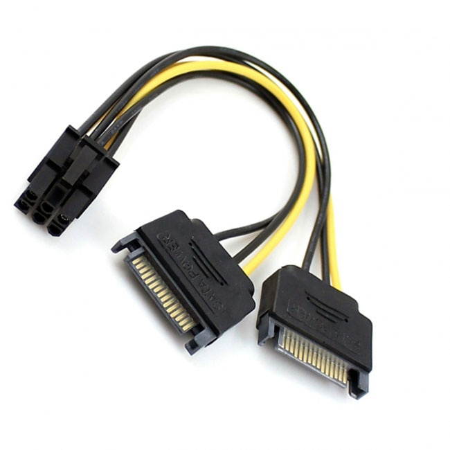 Micro Connectors 30cm Addressable RGB (ARGB) 1 to 4 Splitter Cable with/5 Male Pins (F04-04ARGB-30)