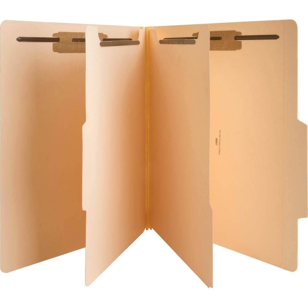 Sparco Six Part Folders 2" Exp. 2 Div Letter 25/BX Manila 95007
