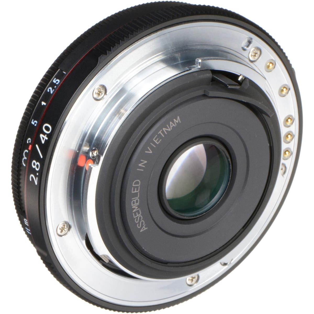 Pentax K-Mount HD DA 40mm f/2.8 40-40mm Fixed Lens for Pentax KAF (Limited Black)