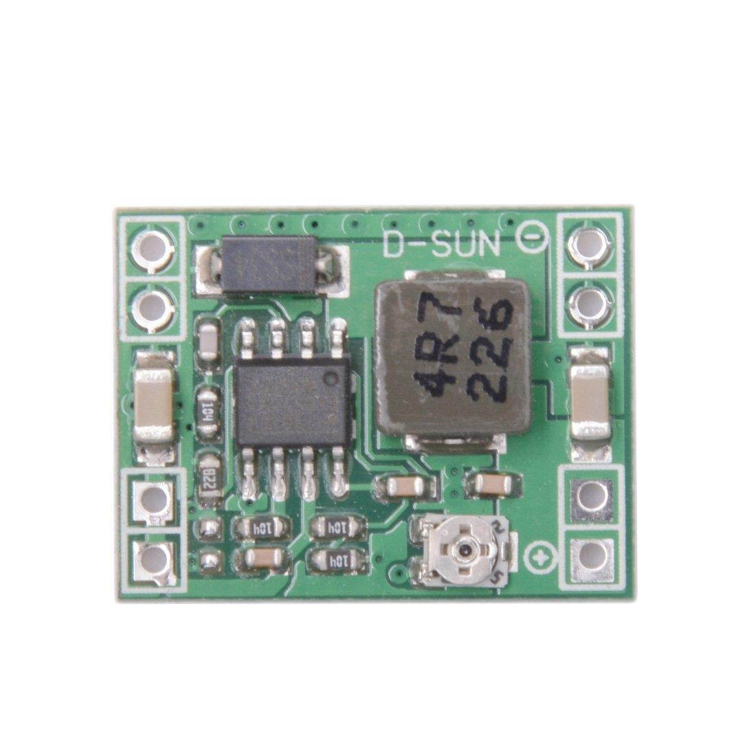 Qunqi 5pack MP1584EN ultra Small DC-DC 3A power Step-Down Adjustable Module Buck Converter 24V To 12v 9V 5V 3V for Arduino