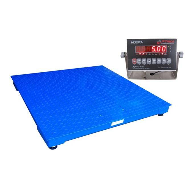 Optima Scales OP-916-2x2-5 NTEP Heavy Duty Pallet Scale - 2 x 2 ft., 5000 x 1 lb.