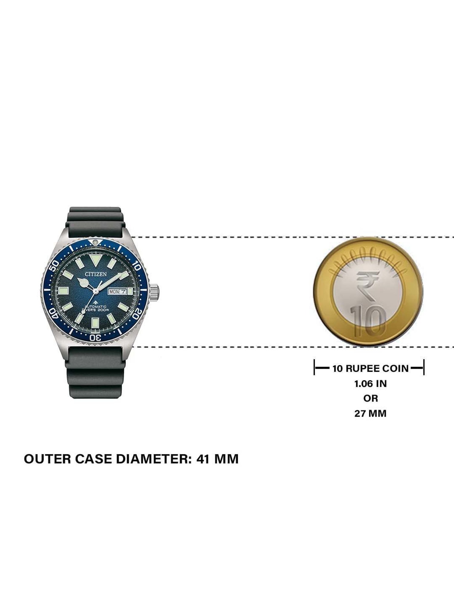 Citizen NY0129-07L Promaster marine Analog Watch for Men