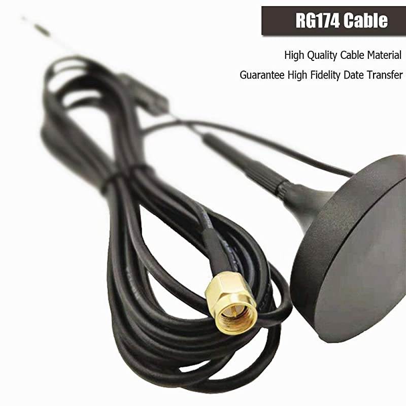SMA Antenna 4G LTE 12Dbi 700-2700MHz Cellular Antenna Magnet Mount 4g Antenna 12Dbi 4G LTE CPRS GSM 2.4G WCDMA 3G by