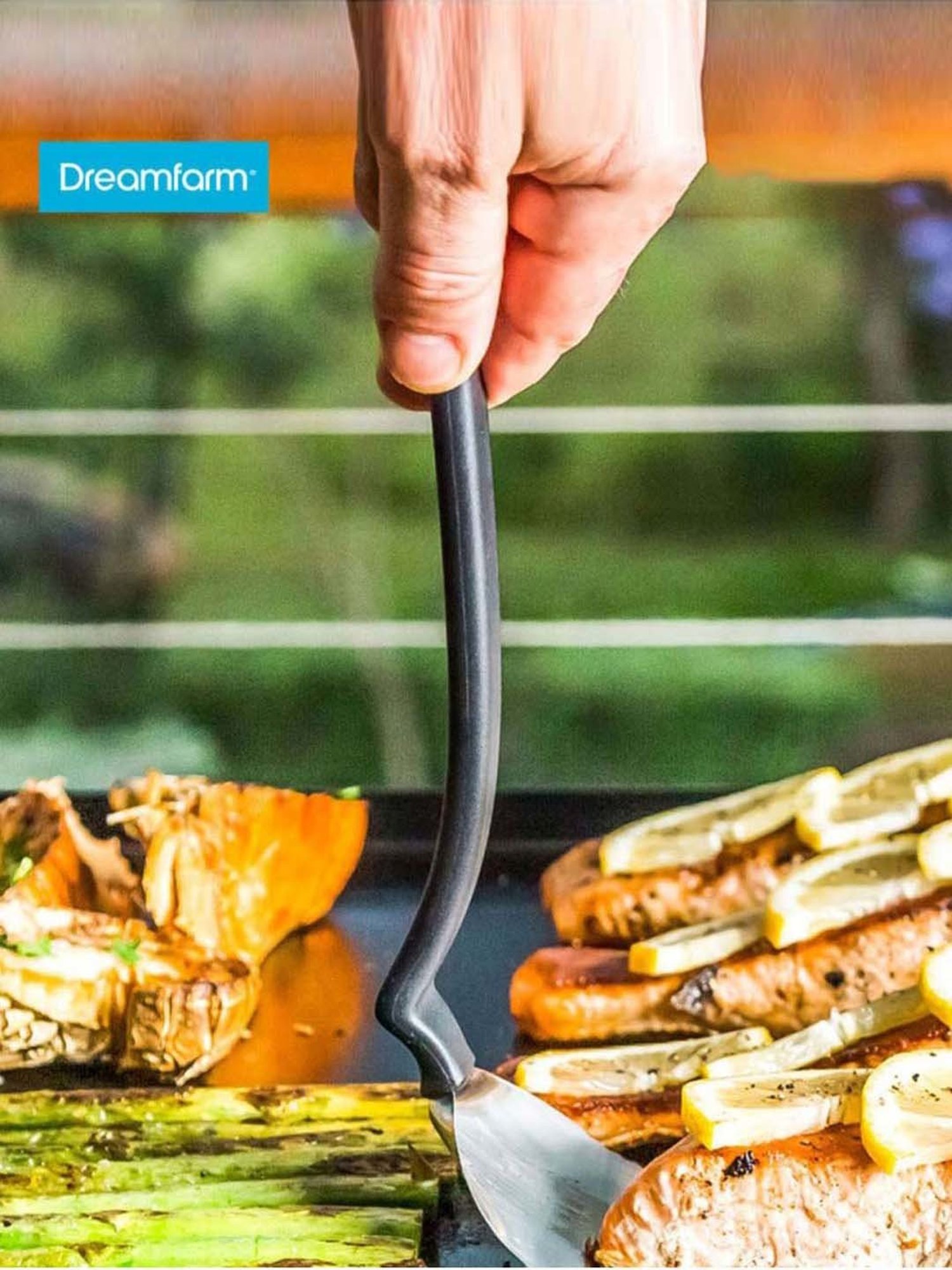 Bergner Black Nylon Soup Ladle - Set of 1