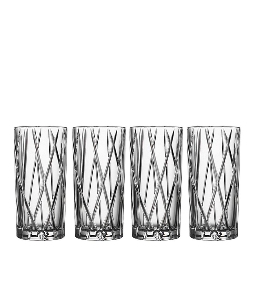 Orrefors City Highball, Set of 4