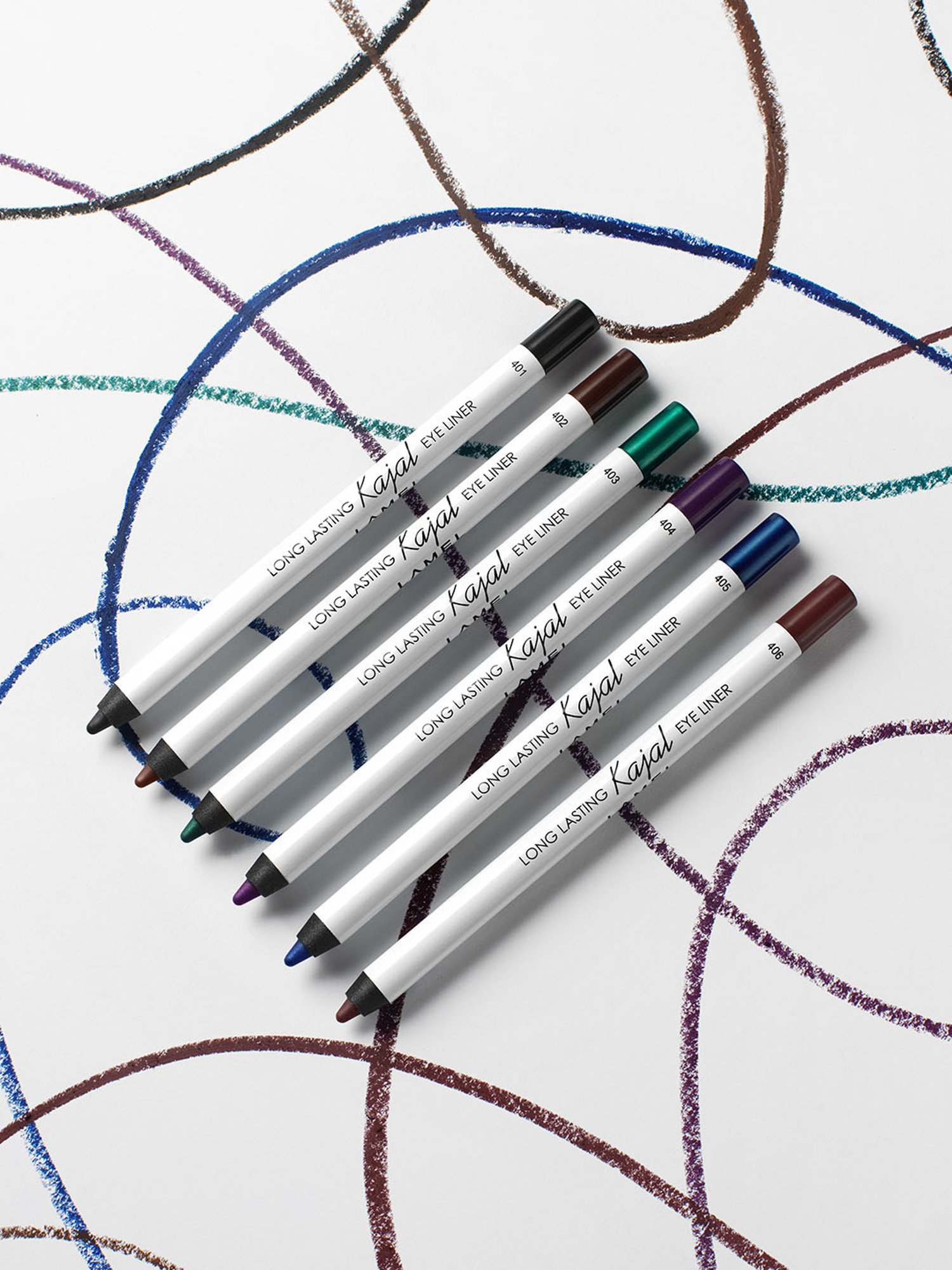 Lamel Long Lasting Kajal Eye Liner 405 Indigo - 1.7 gm