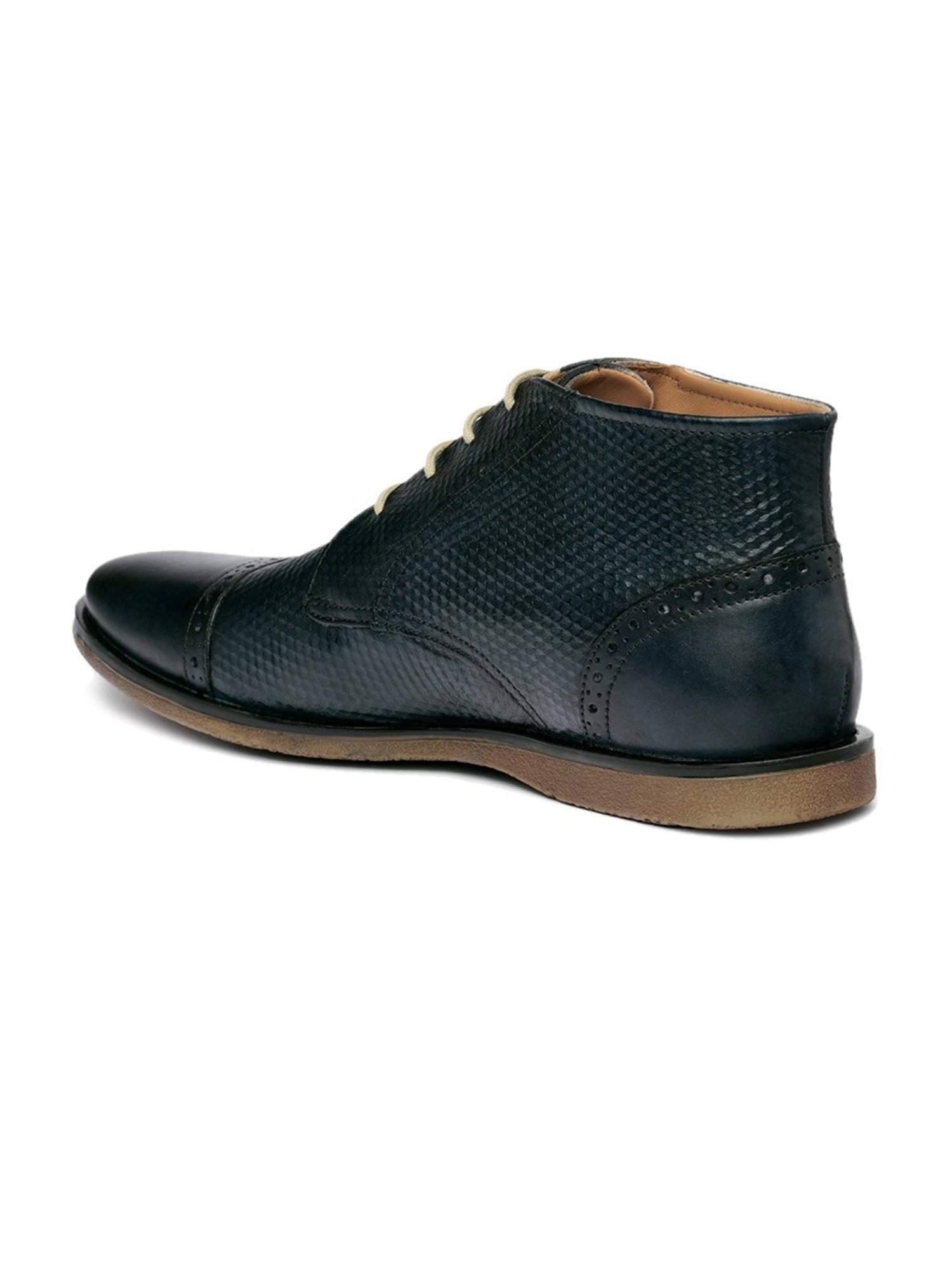 Ruosh Men's Green Derby Boots