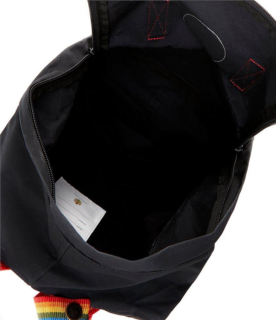 Fjallraven Kanken Rainbow Handle Backpack