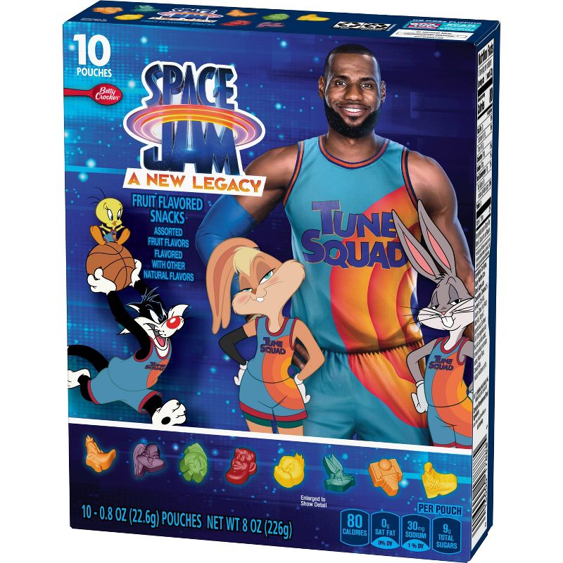 Betty Crocker Space Jam Fruit - 8oz/10ct