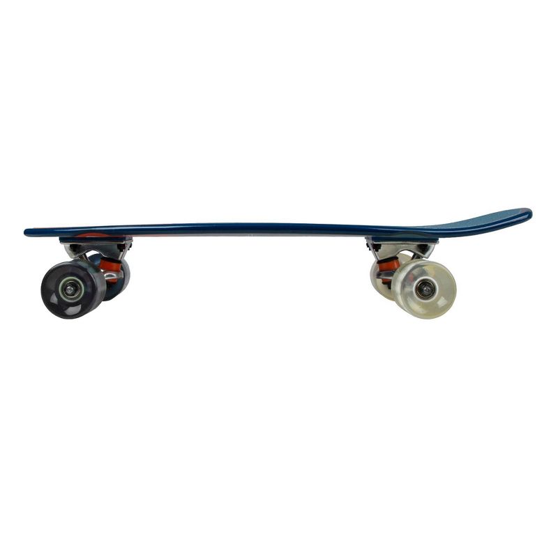 Kryptonics 23" Mini Fat Arrowheads Cruiser Skateboard - Orange