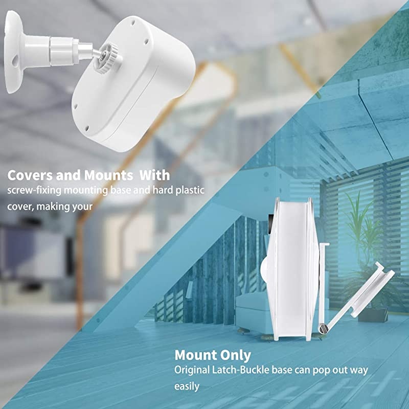 XT2 Wall Mount Bracket3 Pack Full Weather Proof HousingMount with Sync Module Outlet Mount for XT2XT Indoor Outdoor Cameras Security System White