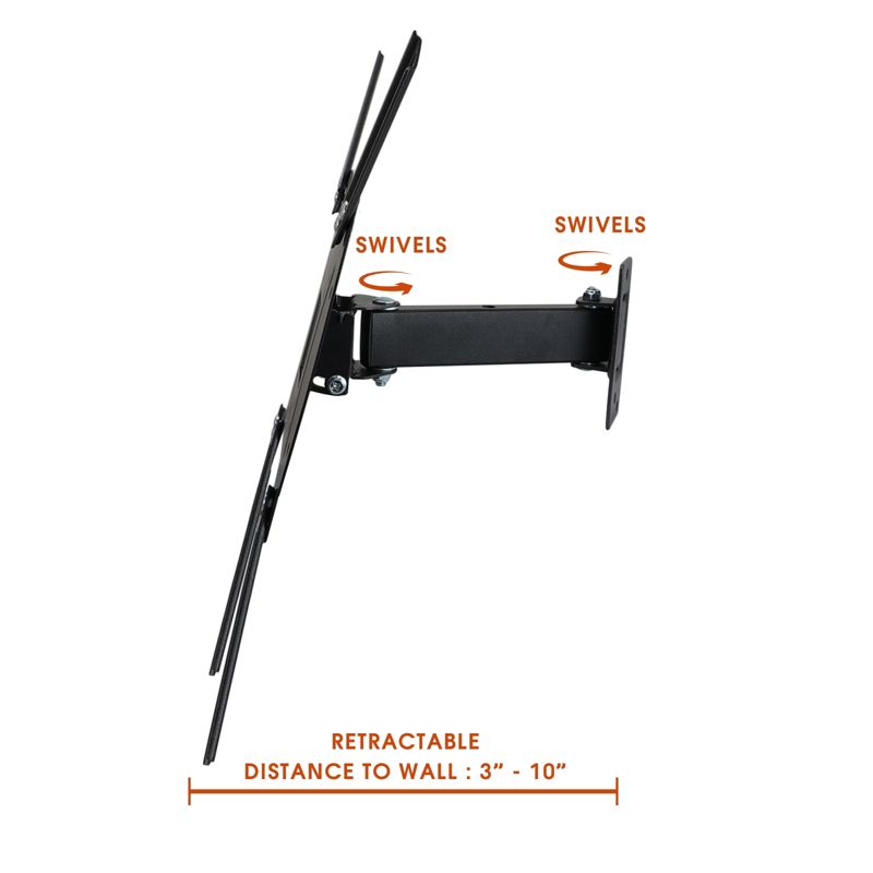 MegaMounts Versatile Full Motion Television Wall Mount