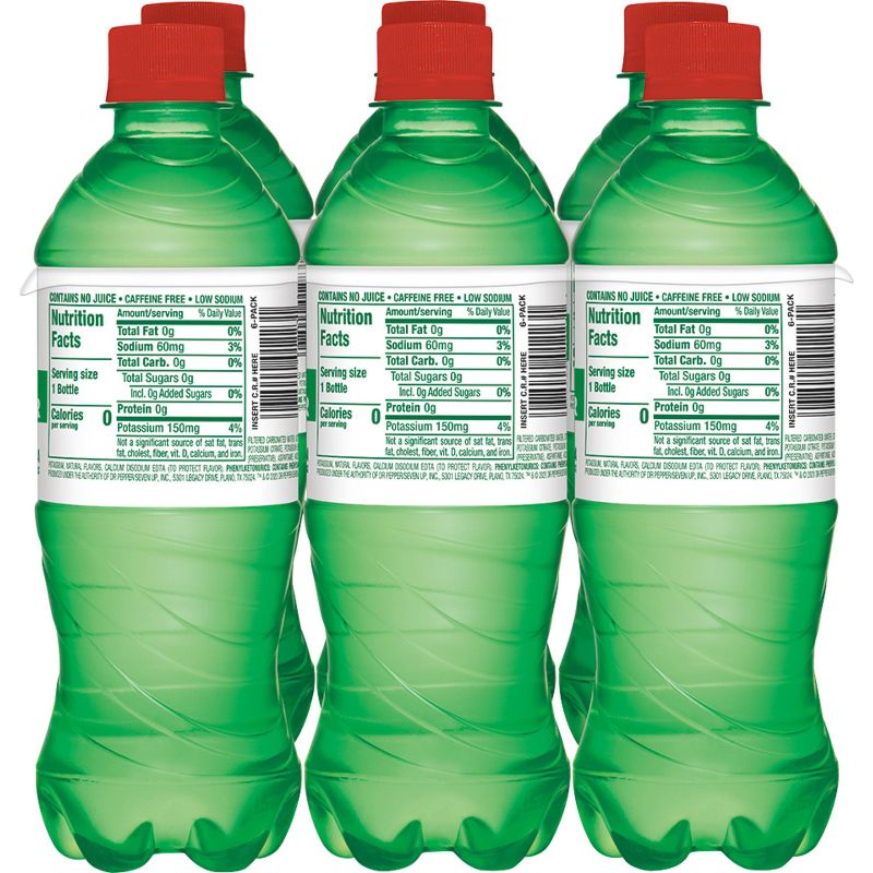 Diet 7UP Soda - 6pk/0.5 L Bottles